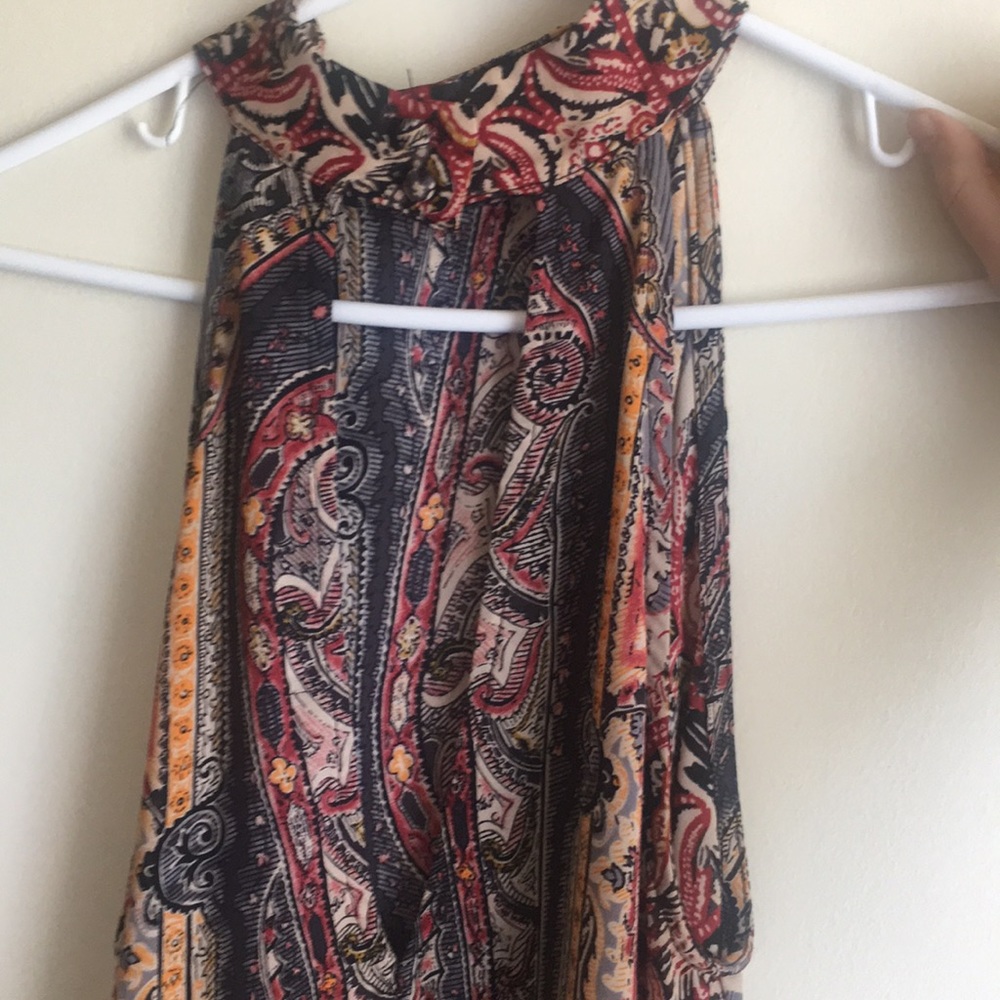 Fall Halter Dress - Picture 3 of 3